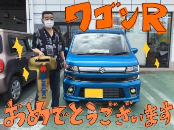 K様　ワゴンＲご納車です！！